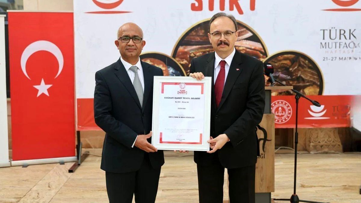 Siirt’in marka değeri “Zivzik narı” tescillendi