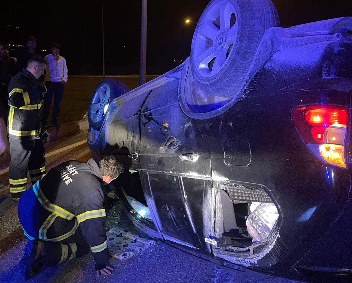 Siirt’te Ambulans ile Cip Çarpıştı