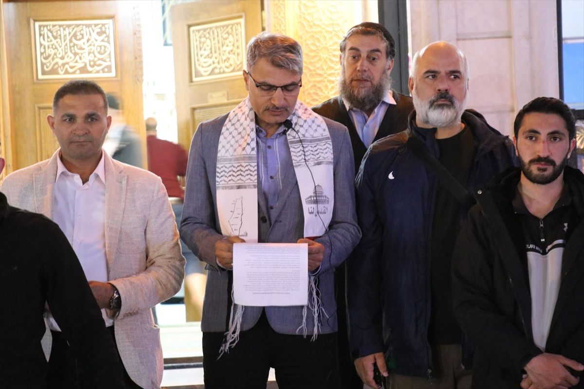 Siirt’te İsrail’in Saldırısı Protesto Edildi