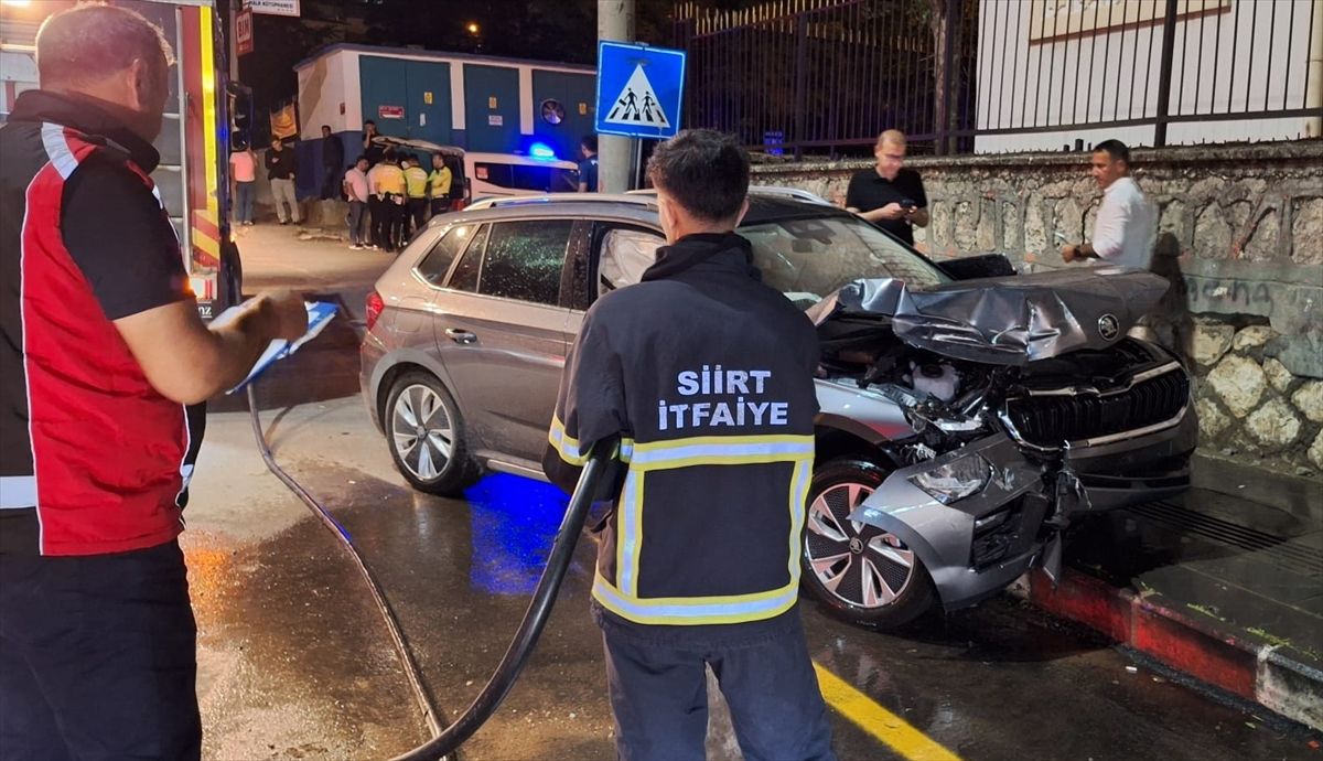 Siirt’te Trafik Kazası: 5 Yaralı