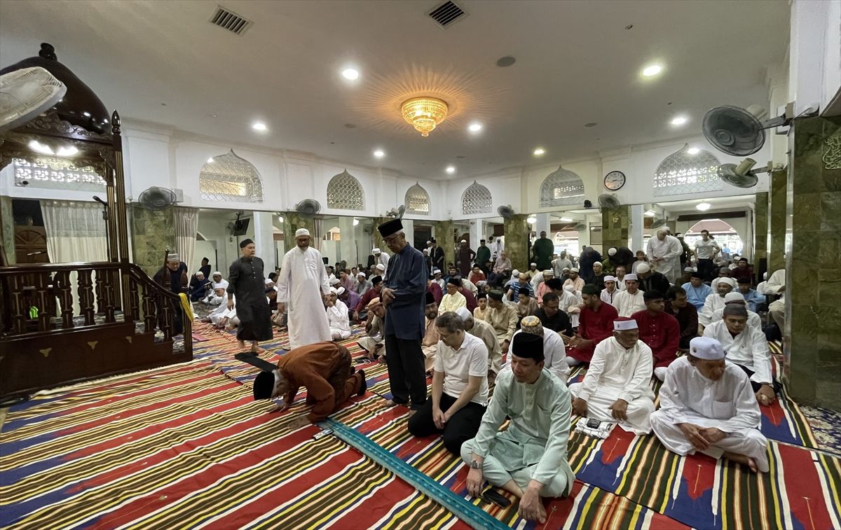 Ba’alawi Camii’nde Kurban Bayramı Coşkusu