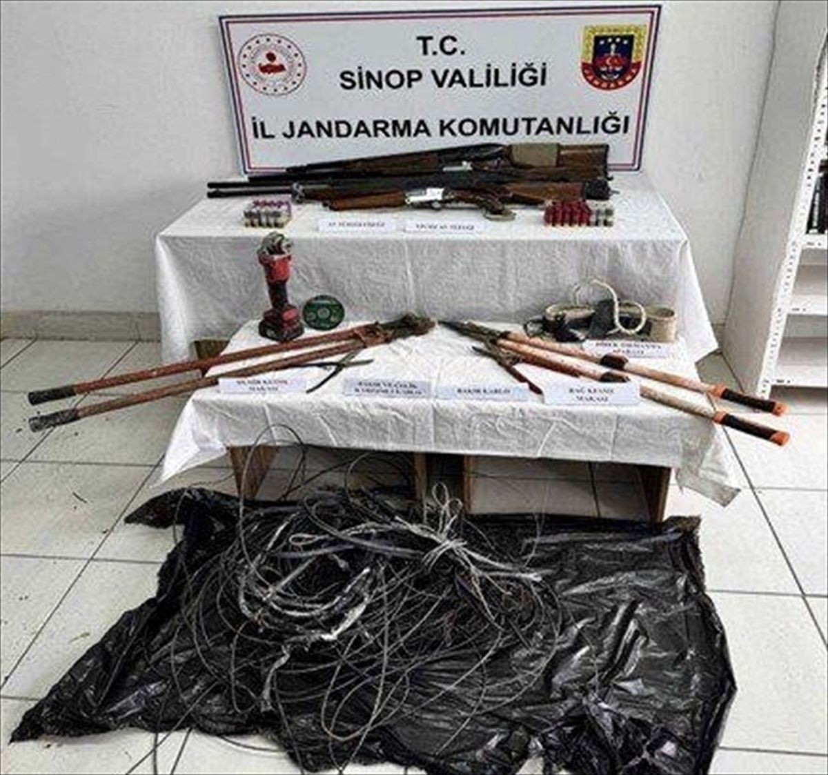 Sinop’ta Hırsızlık Operasyonu: 3 Gözaltı