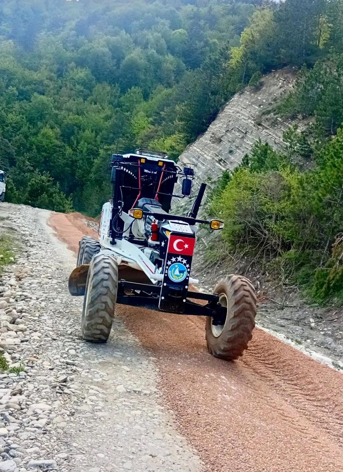 Sinop’ta Yol Altyapı Çalışmaları Devam Ediyor