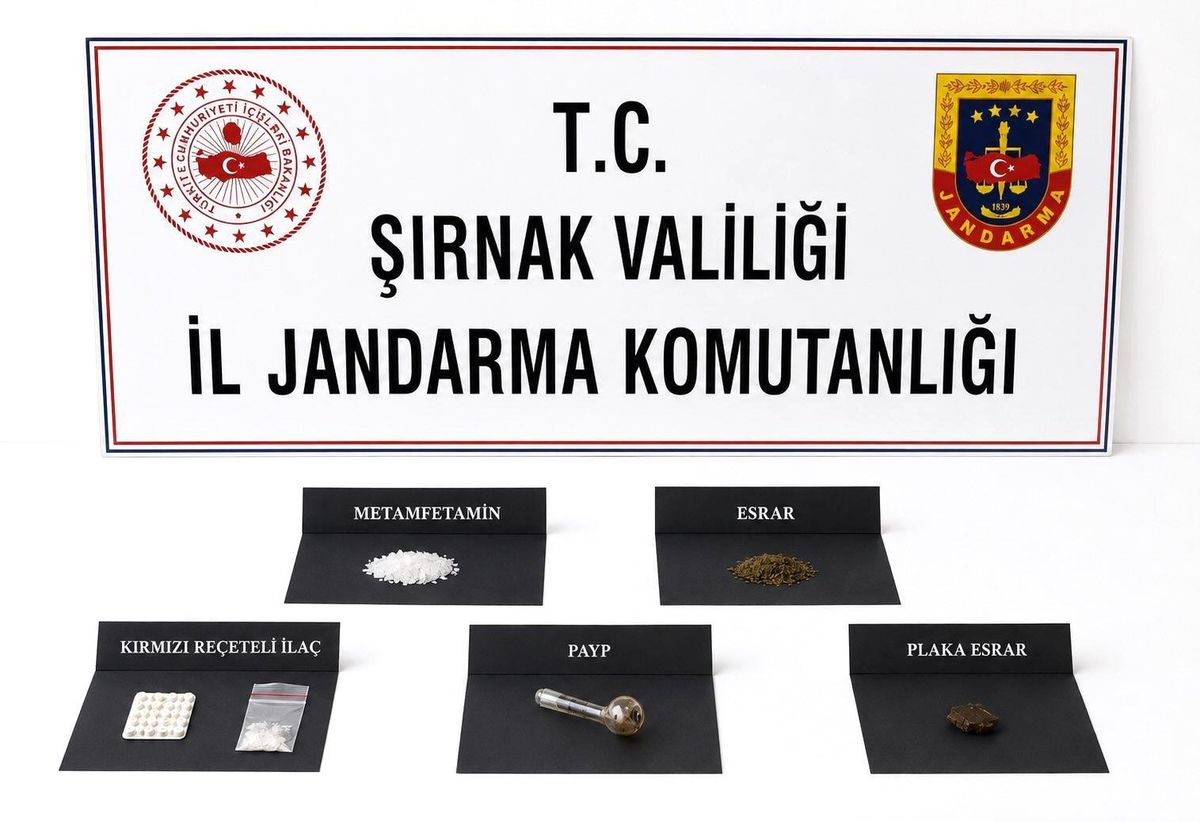 Şırnak’ta Kaçak Malzeme Operasyonu