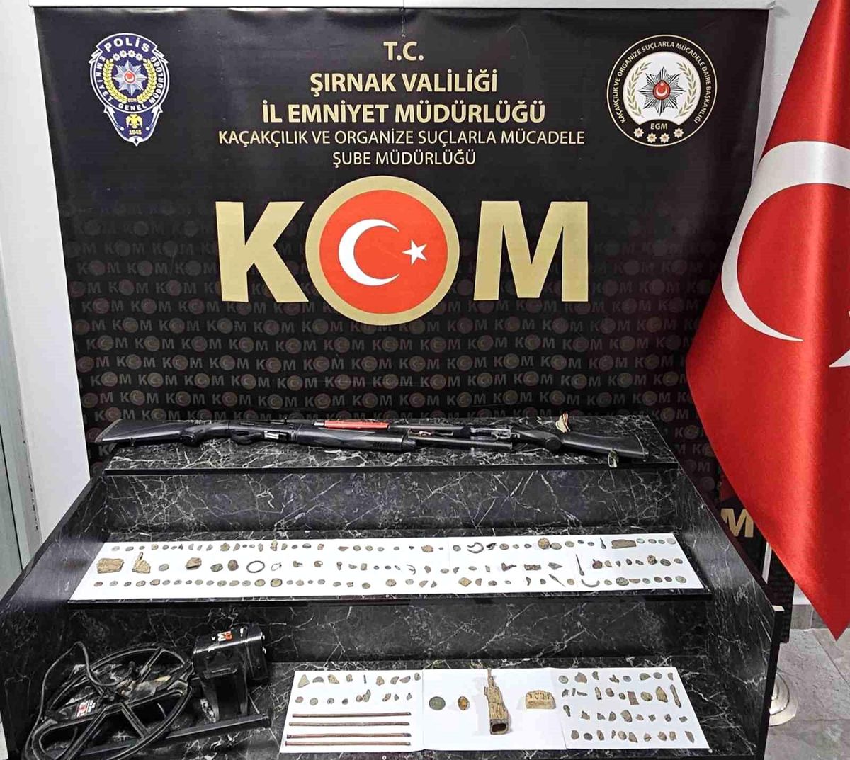 Silopi’de Tarihi Eser Operasyonu