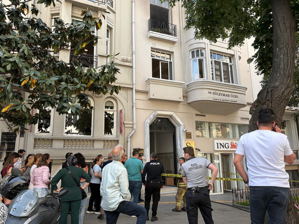 Şişli’de Yangın: İki Kişiye Oksijen Tedavisi