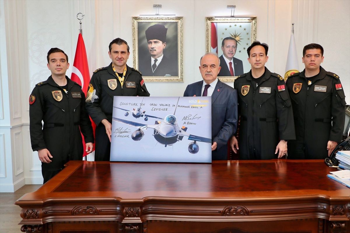 SOLOTÜRK Ordu Valisi’ni Ziyaret Etti