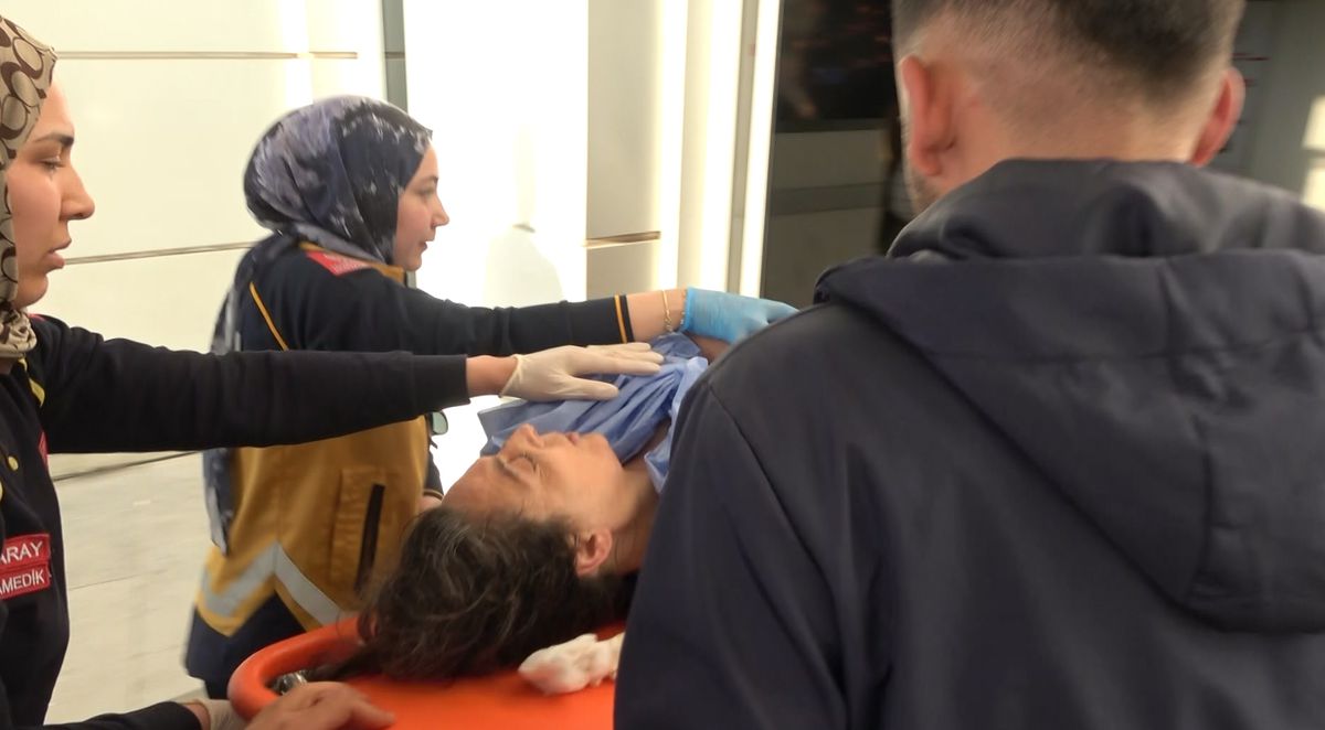 Aksaray’da Elektrik Akımına Kapılan Kadın Yaralandı