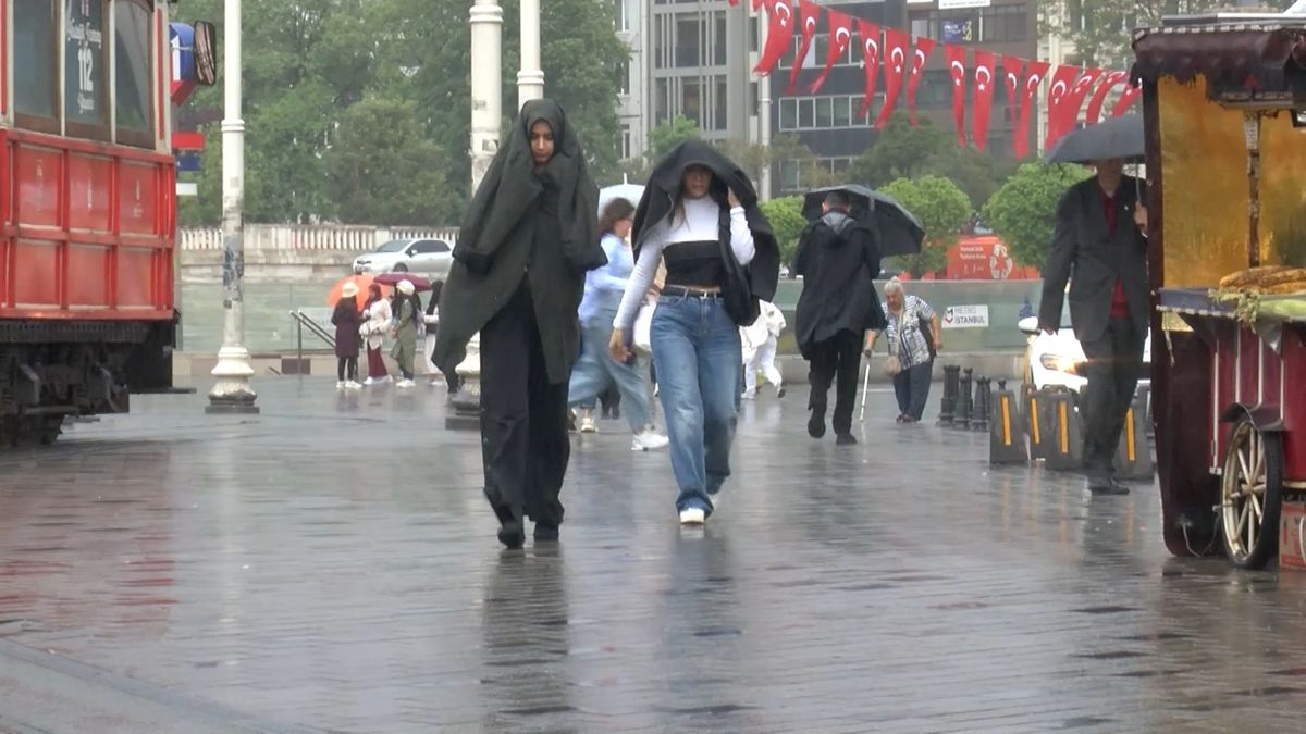 İstanbul’da Ani Yağmur Sürprizi