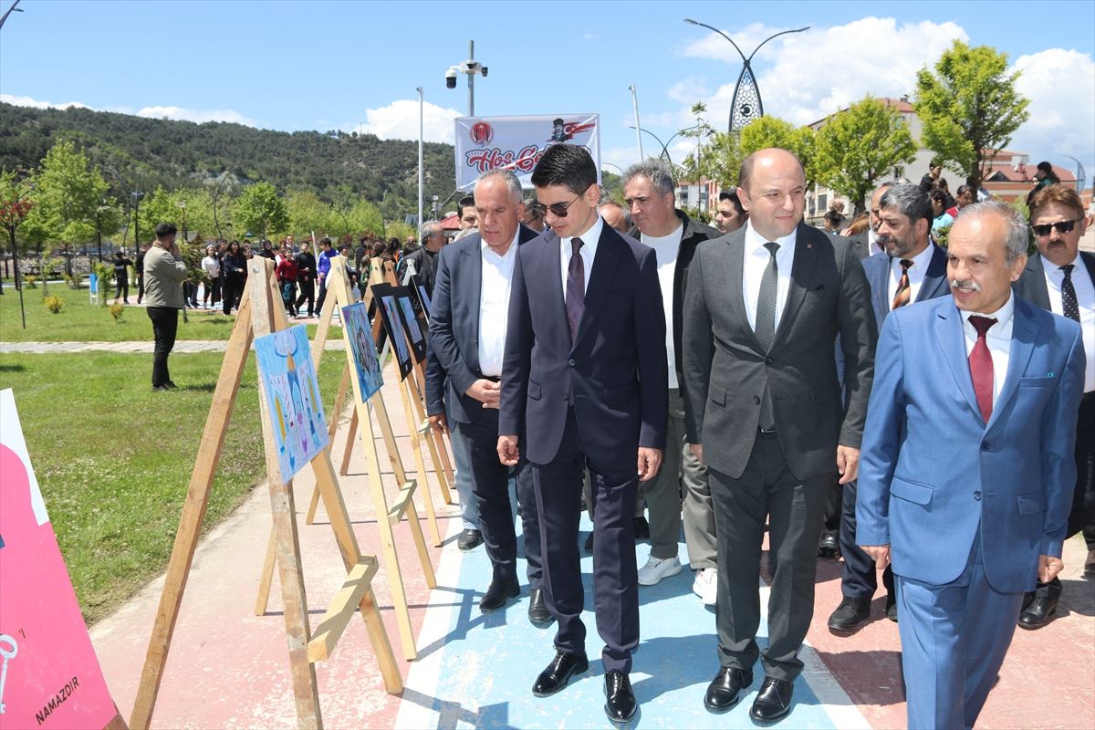 Taşova’da “Vakti Kuşanma Projesi” sergisi açıldı