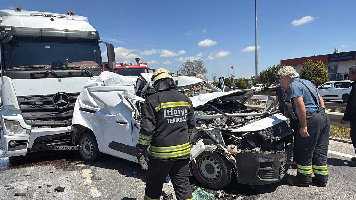 Çorlu’da Zincirleme Kaza: Bir Yaralı
