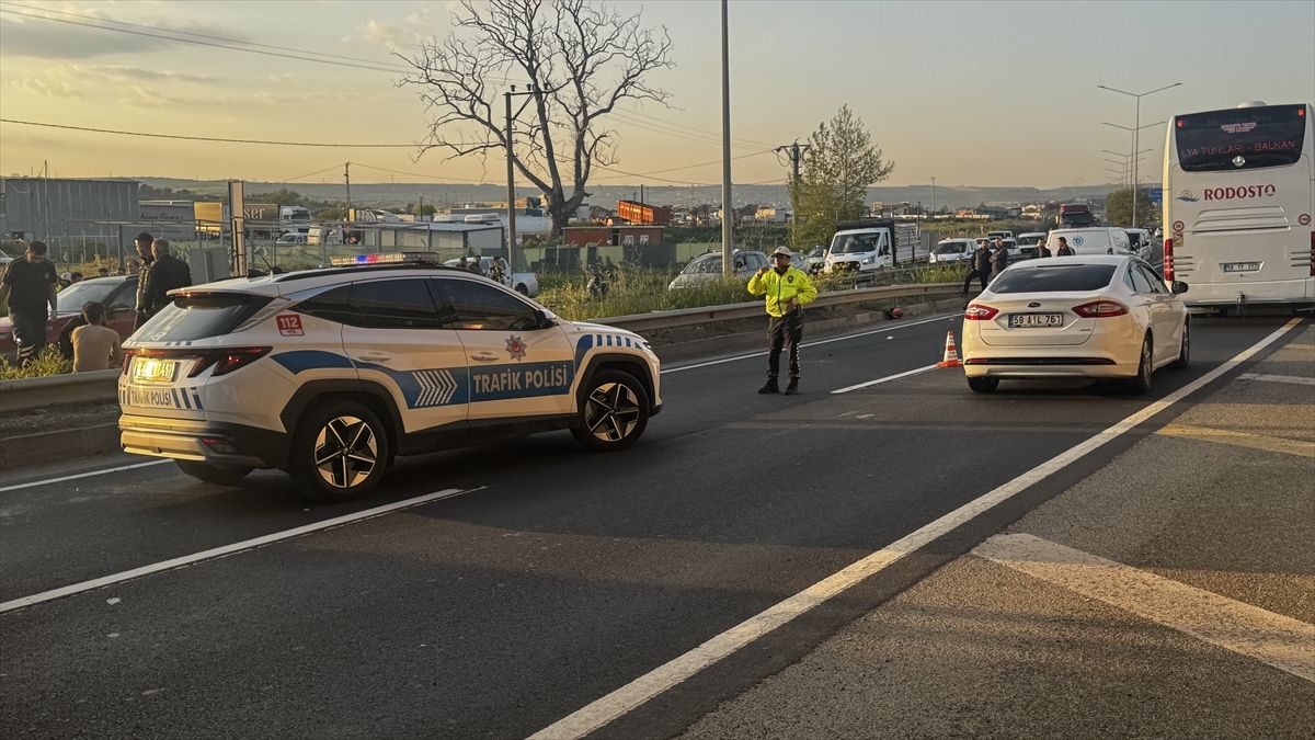Tekirdağ’da Motosiklet Kazası: 1 Ölü, 1 Yaralı
