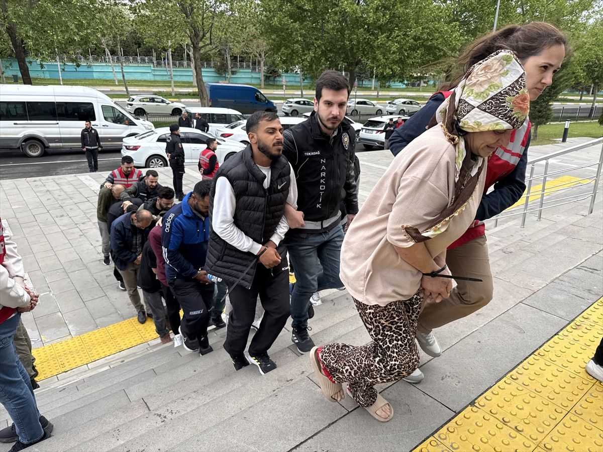 Tekirdağ’da Uyuşturucu Operasyonu: 20 Gözaltı