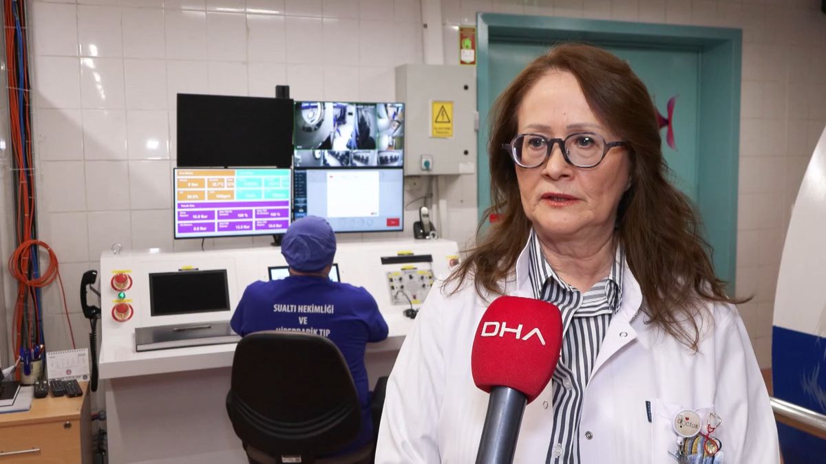 Televizyon izlerken ani görme kaybı yaşadı; hiperbarik oksijen tedavisiyle görmeye başladı
