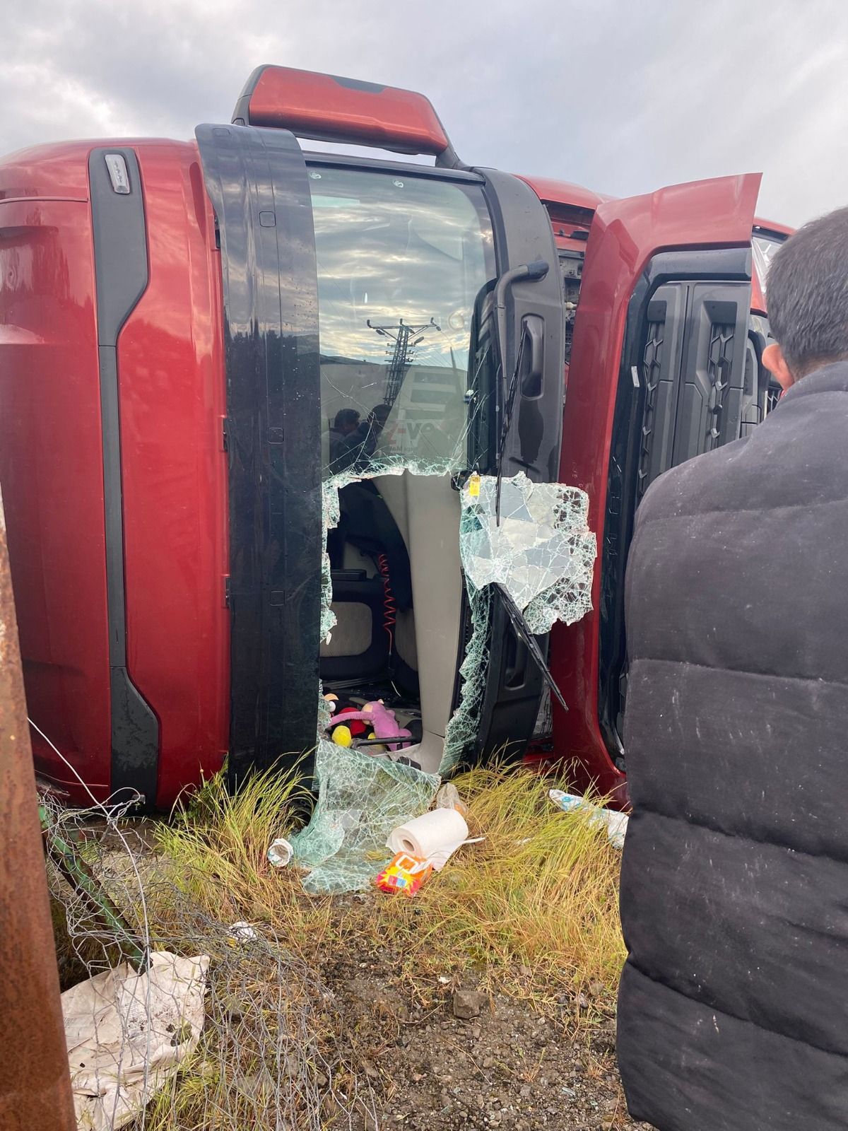 Ereğli’de TIR ve otomobil çarpıştı