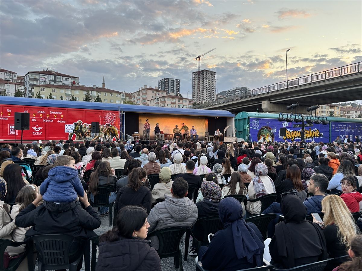 Tiyatro Treni Çankırı’da