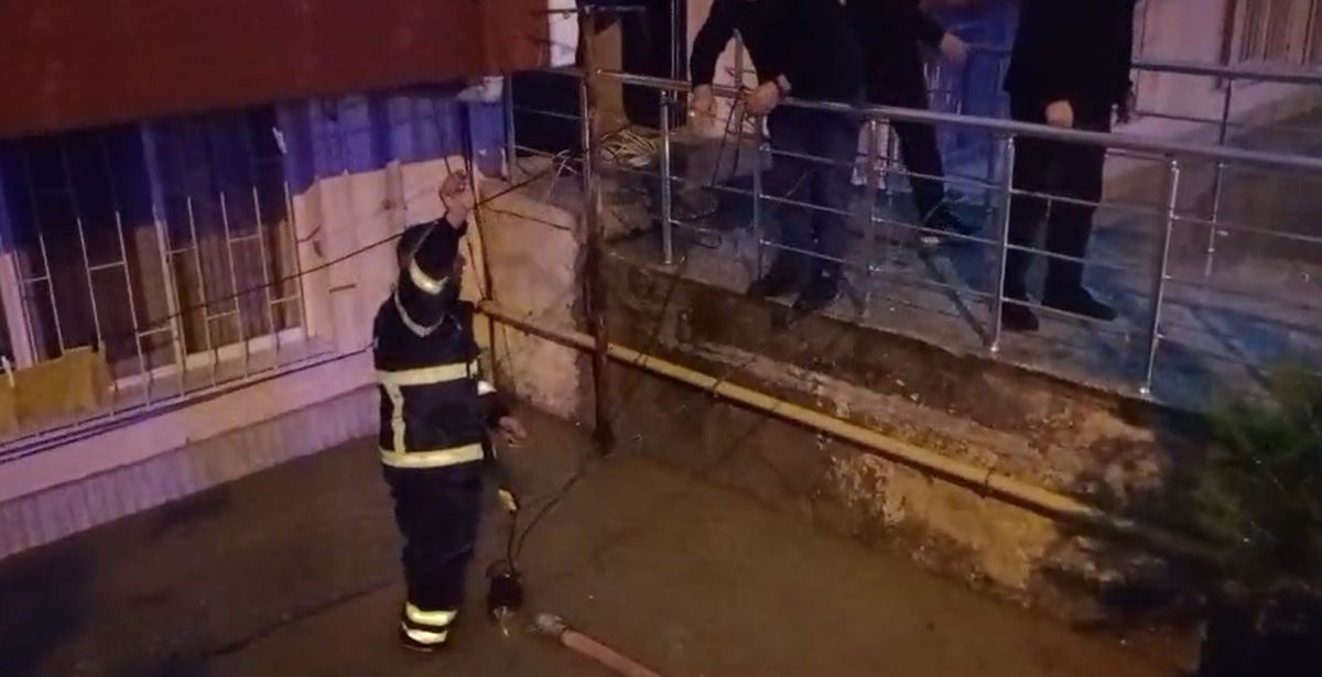 Zile’de Şiddetli Dolu ve Sağanak Yağış