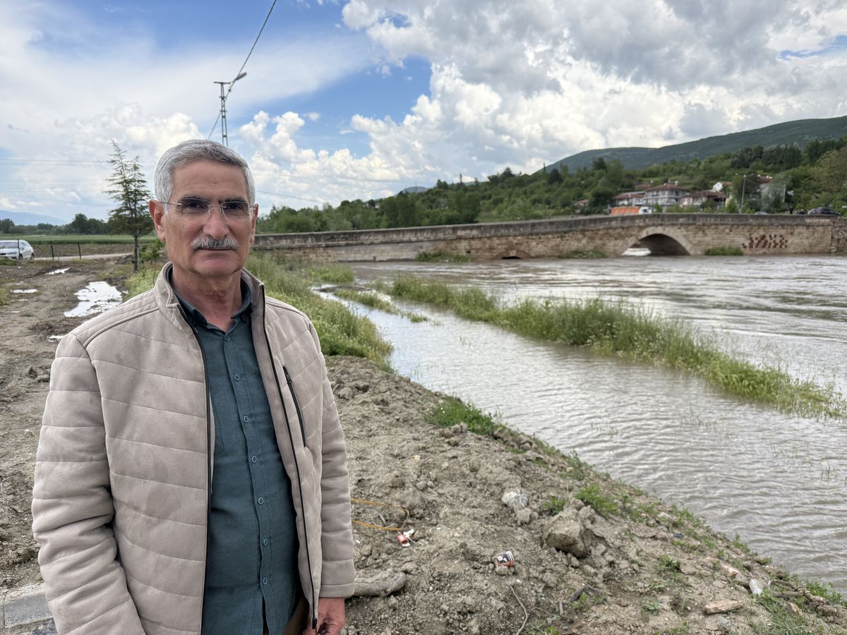 Tokat’ta Taşkın: Tarihi Köprü Su Altında