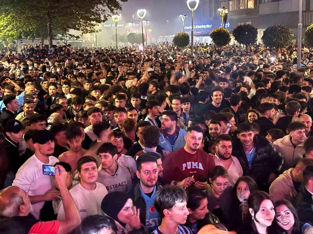 Trabzon’da Türkiye Kupası coşkusu