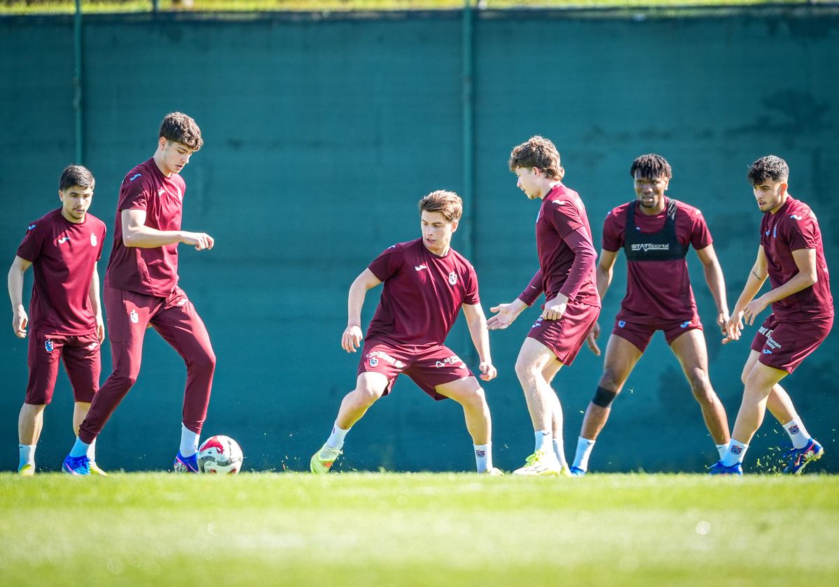 Trabzonspor Beşiktaş Maçına Hazırlanıyor