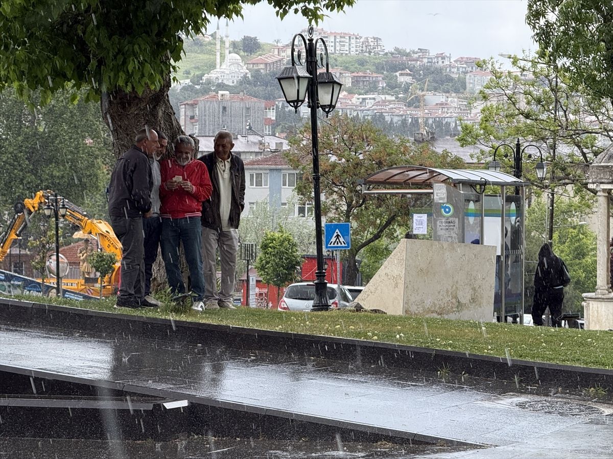 Trakya’da Sağanak Yağışlar Etkili
