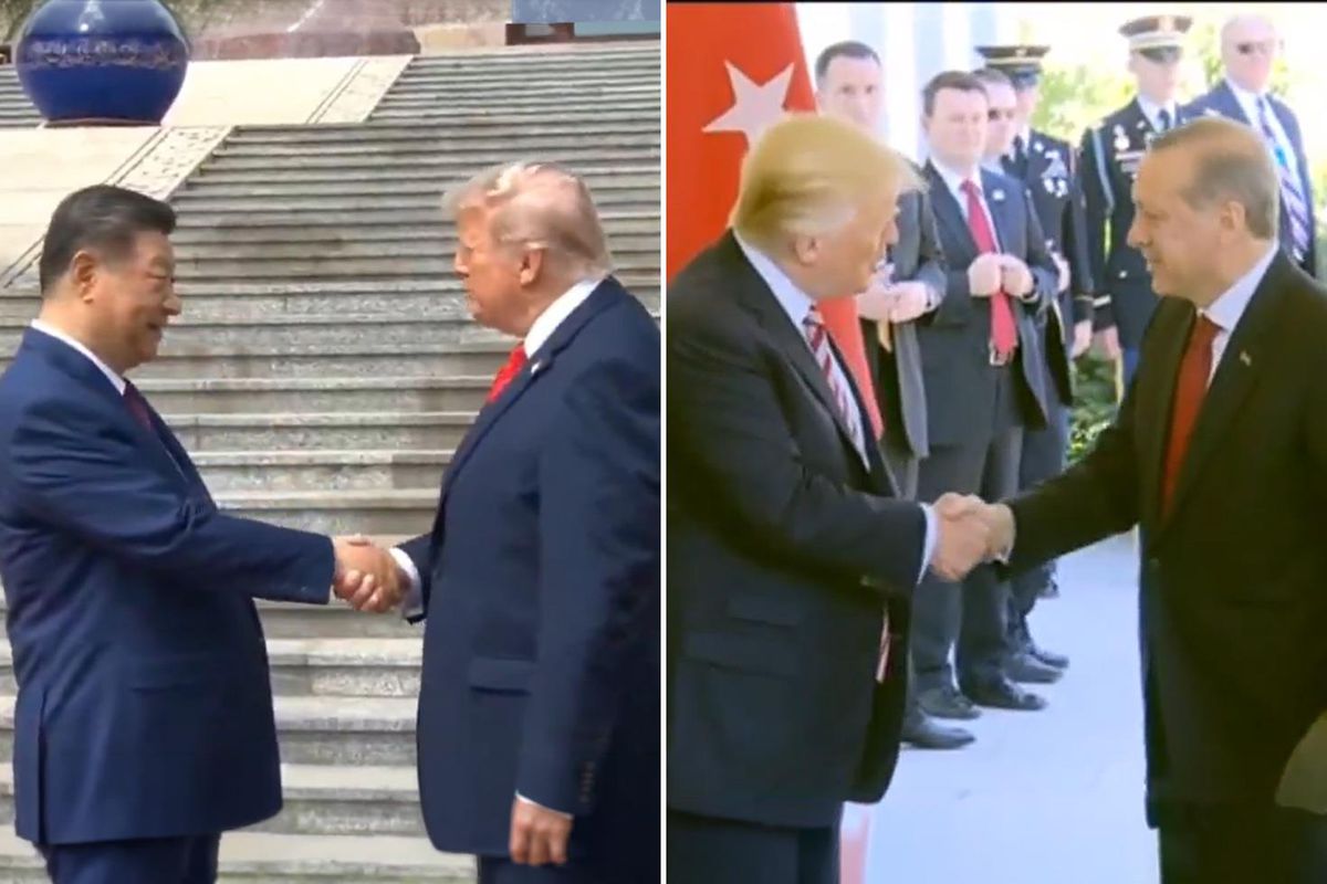 Trump’ın güç tokalaşması Şi’ye yenildi! Akıllara Erdoğan geldi