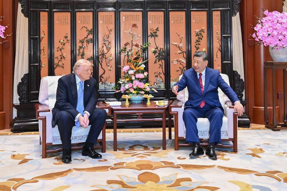Trump’ın Çin ziyaretinde dikkat çeken koltuk detayı