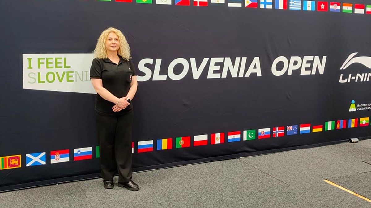 Samsunlu Hakem, Slovenya’da Badminton Turnuvasında Görev Aldı