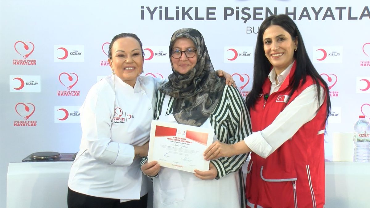 Kızılay’dan Bursa’da Aşçılık Atölyesi