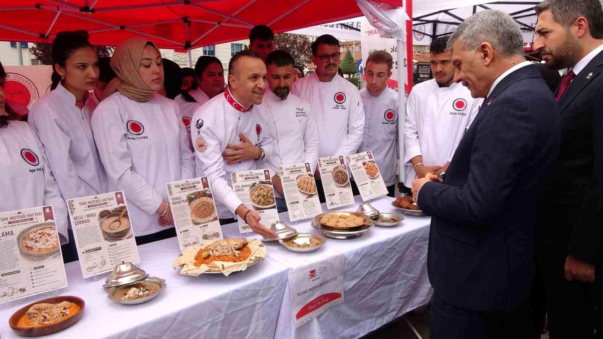 Türk Mutfağı Haftası’nda Yozgat’ın geleneksel lezzetleri tanıtıldı