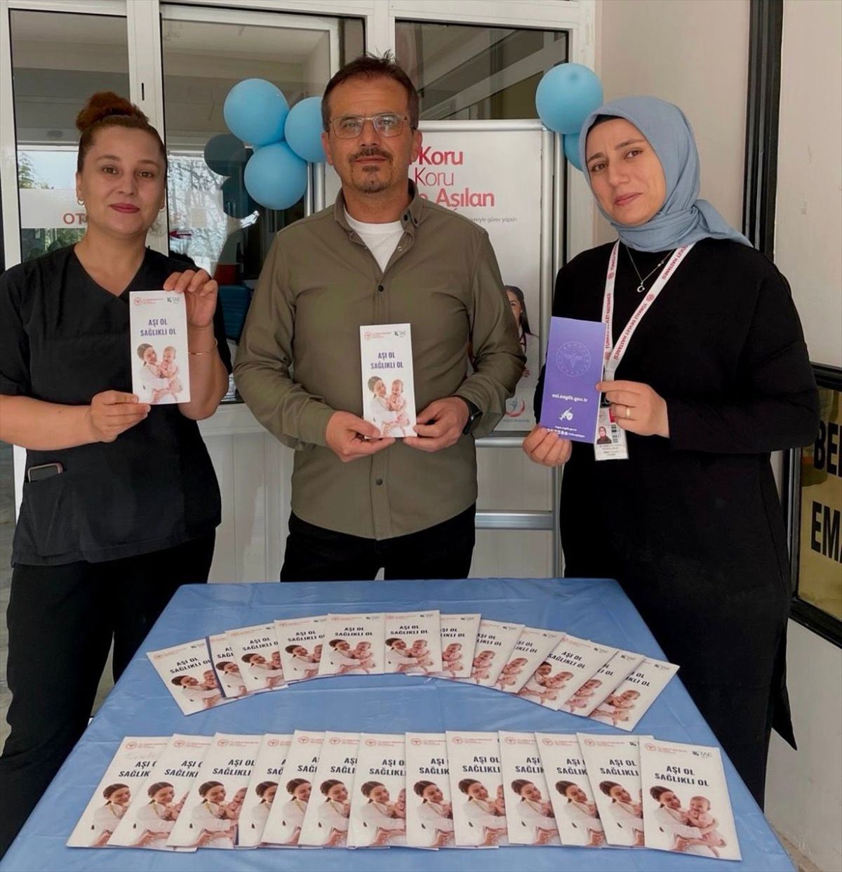 Aşı Haftası’nda Bilgilendirme Etkinliği