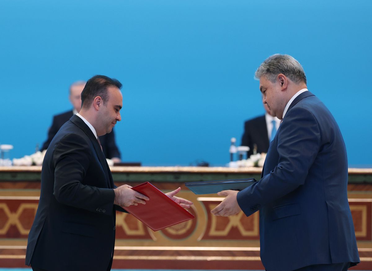 Cumhurbaşkanı Erdoğan, Kazakistan’da 12 anlaşma imzaladı