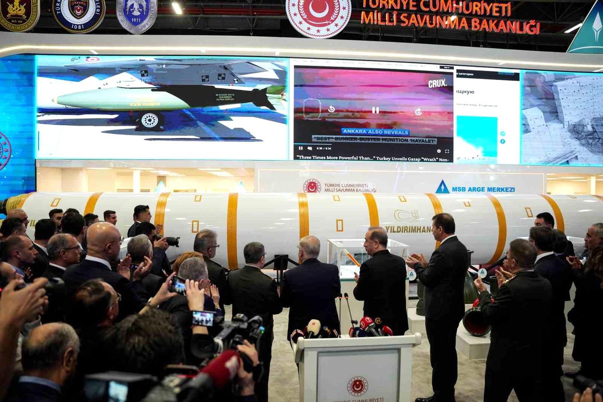 YILDIRIMHAN Füzesi İstanbul’da Sergilendi