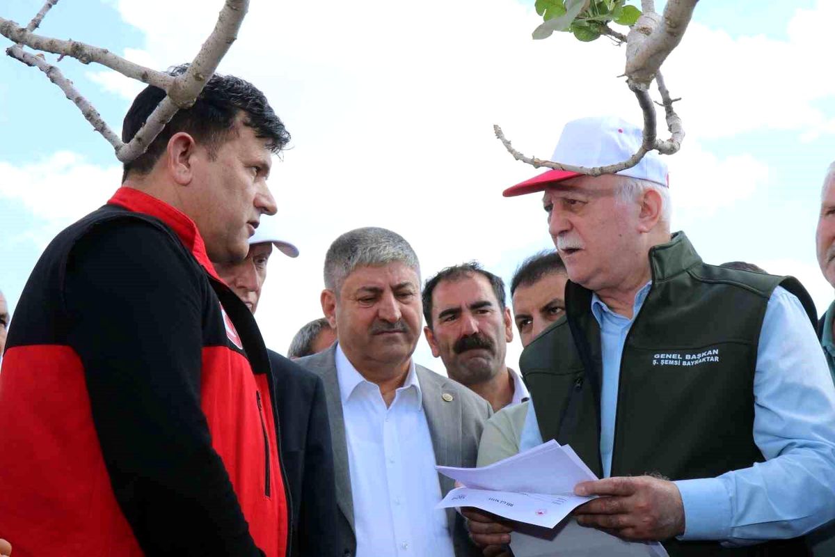 Şanlıurfa’da Fırtına Zararları İncelendi