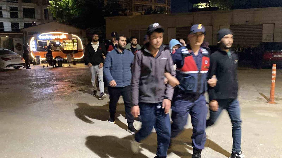 İnegöl’de Kaçak Göçmen Operasyonu