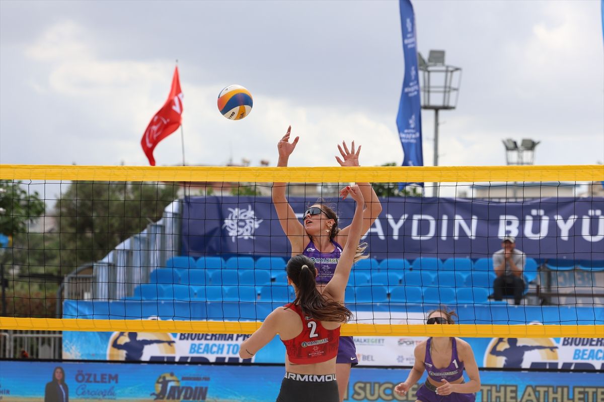 Aydın’da Plaj Voleybolu Türkiye Serisi Sona Erdi