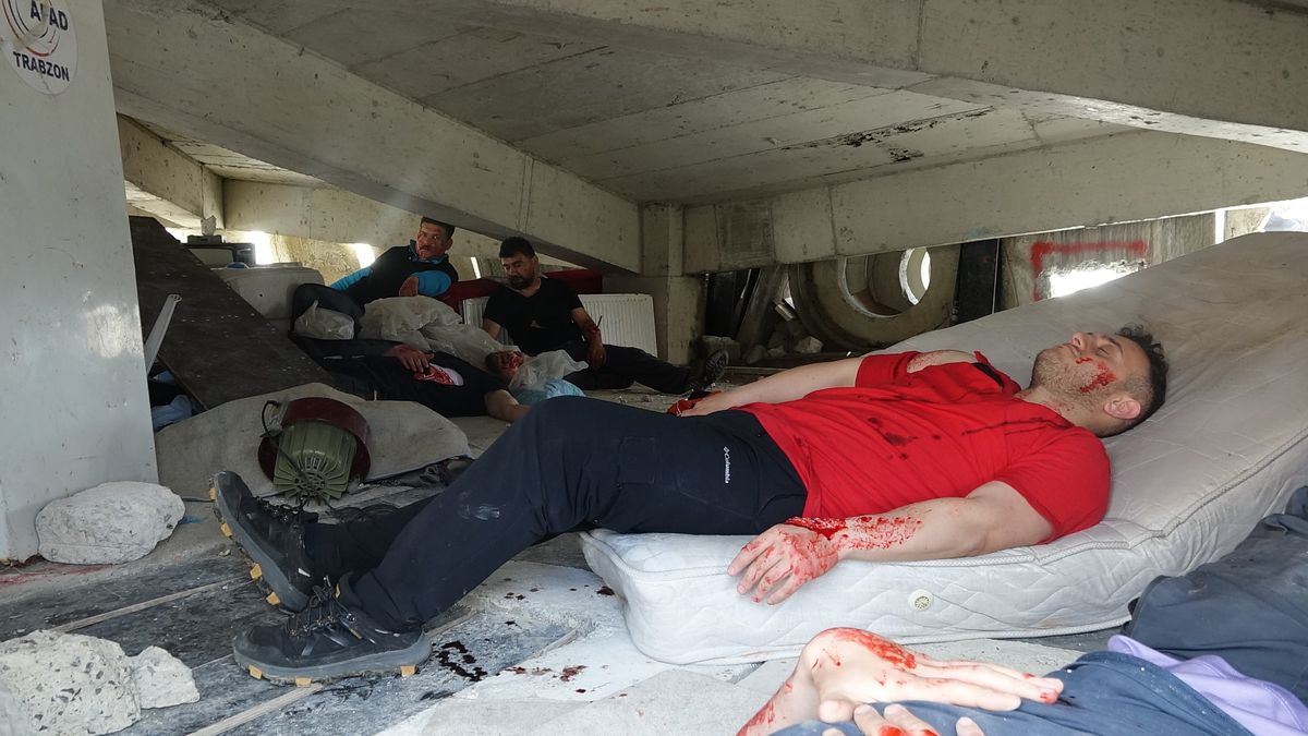 Trabzon’da Deprem Tatbikatı Gerçekleştirildi