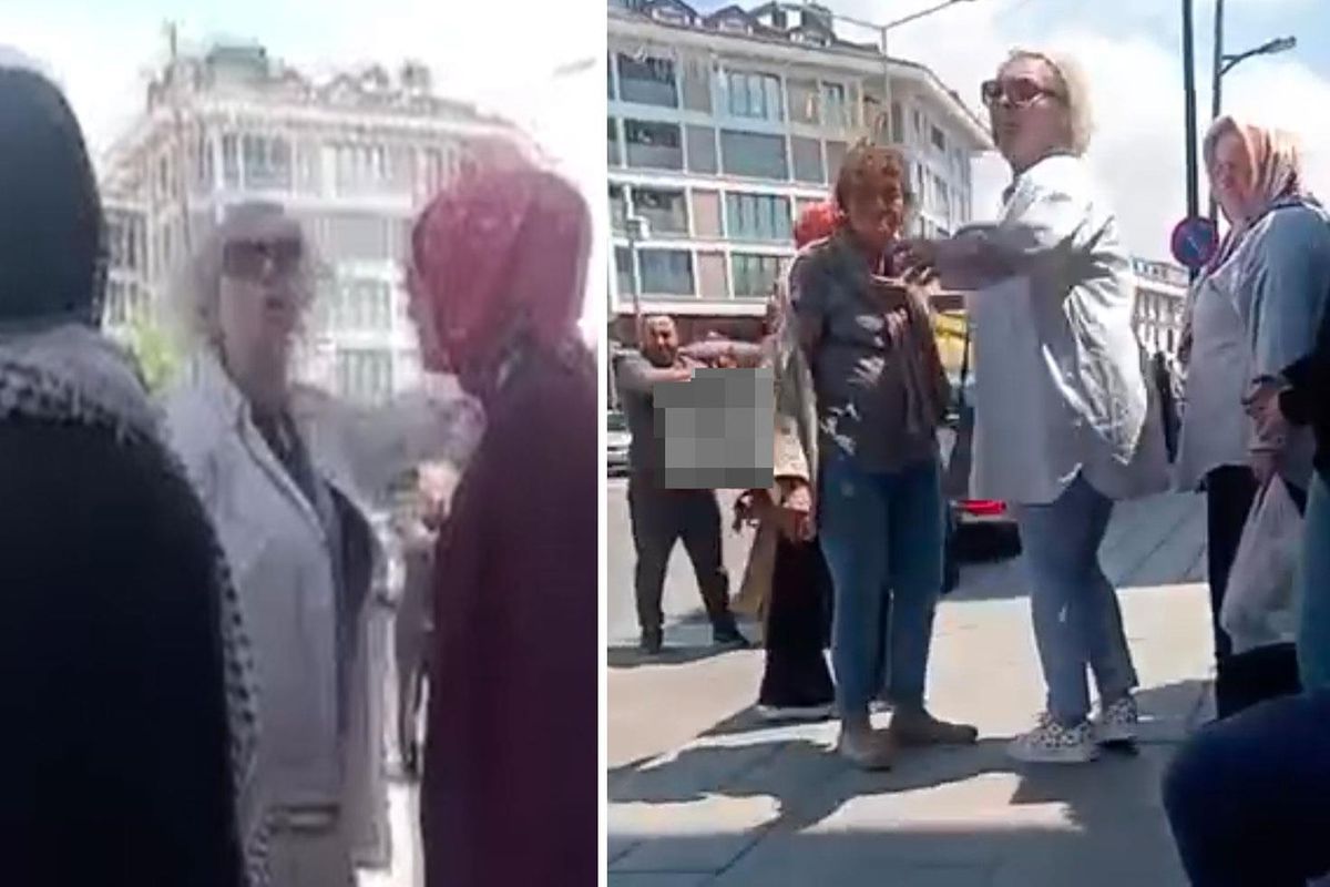 Üsküdar’da fast-food zinciri protestosunda gerginlik
