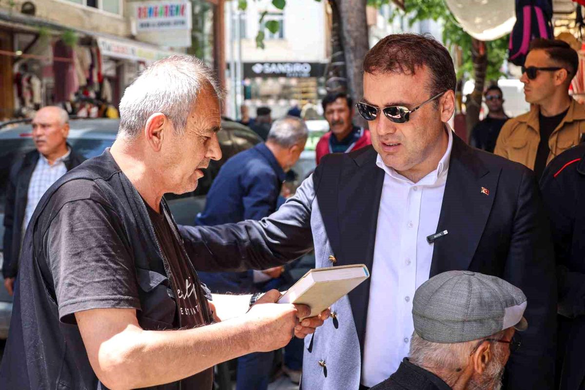 Vali Sözer’den çarşı esnafına ziyaret
