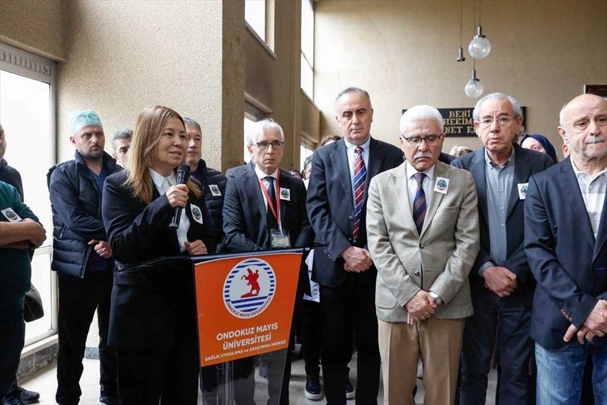 OMÜ’de Dr. Yunus Emre Durmuş İçin Tören