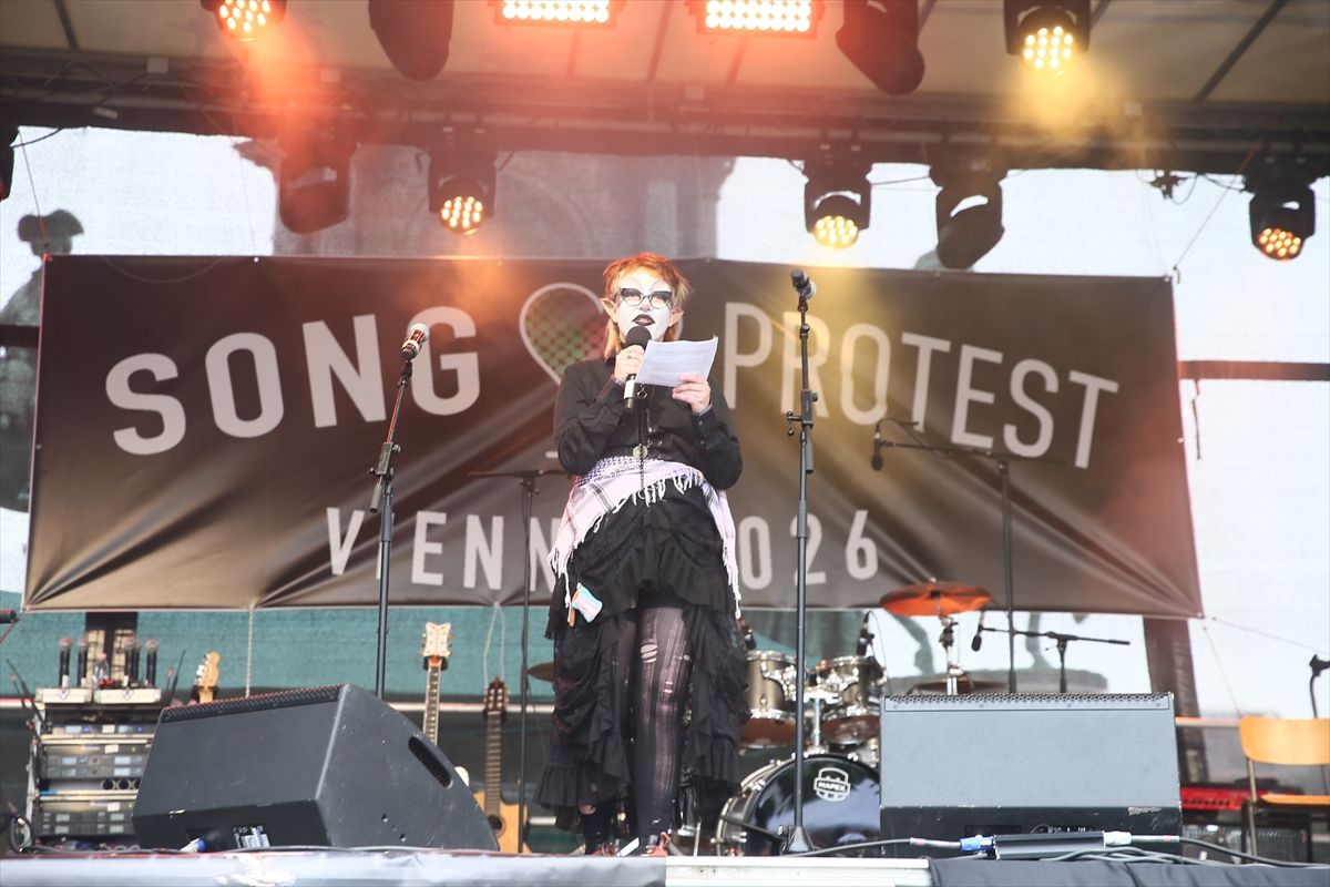 Viyana’da İsrail’e Protesto Konsersi