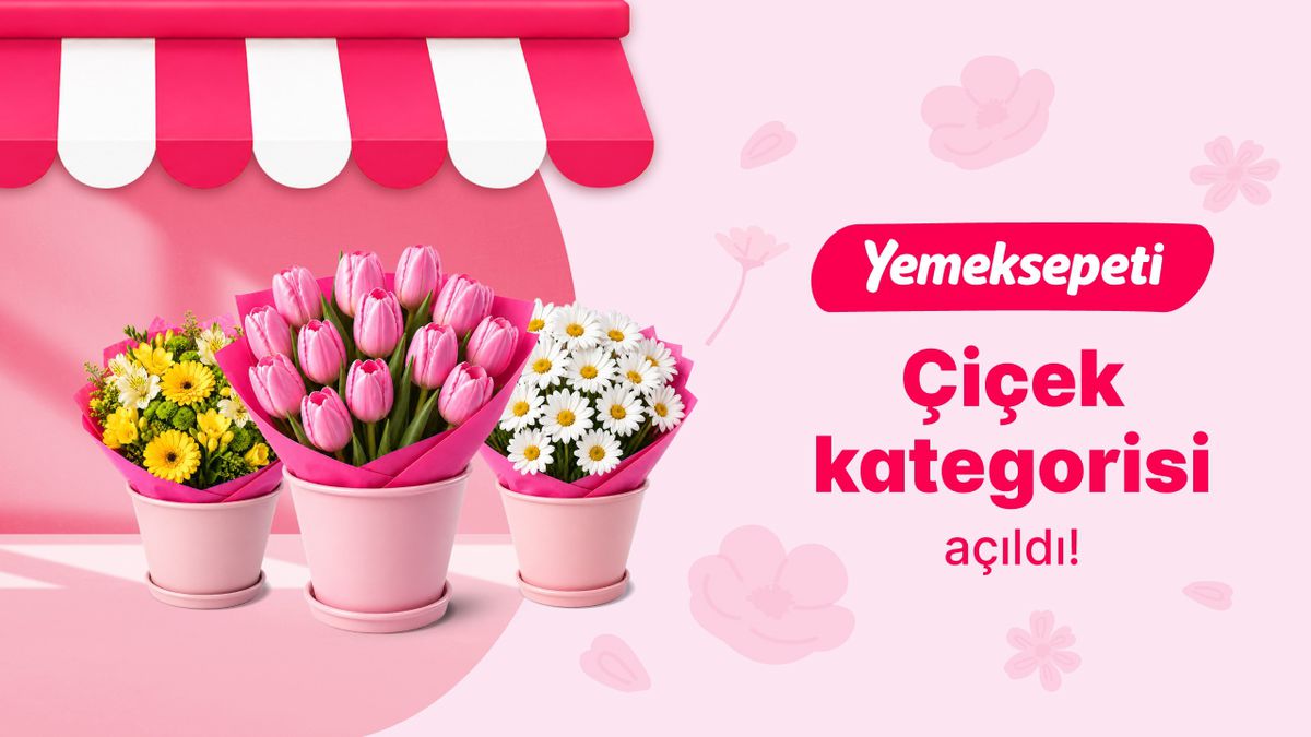 Yemeksepeti’nden Anneler Günü’ne Özel Çiçek Kampanyası