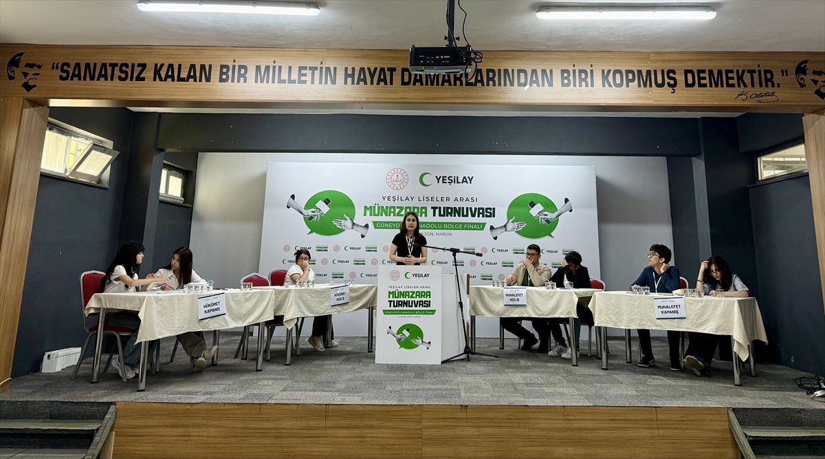 Mardin’de Yeşilay Münazara Finali