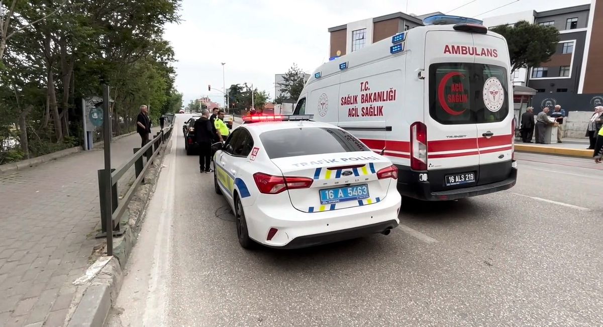 Bursa’da Karşıdan Karşıya Geçerken Kaza