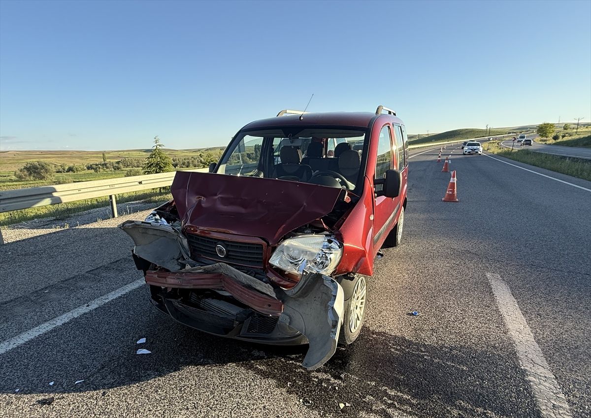 Yerköy’de Trafik Kazası: 8 Yaralı