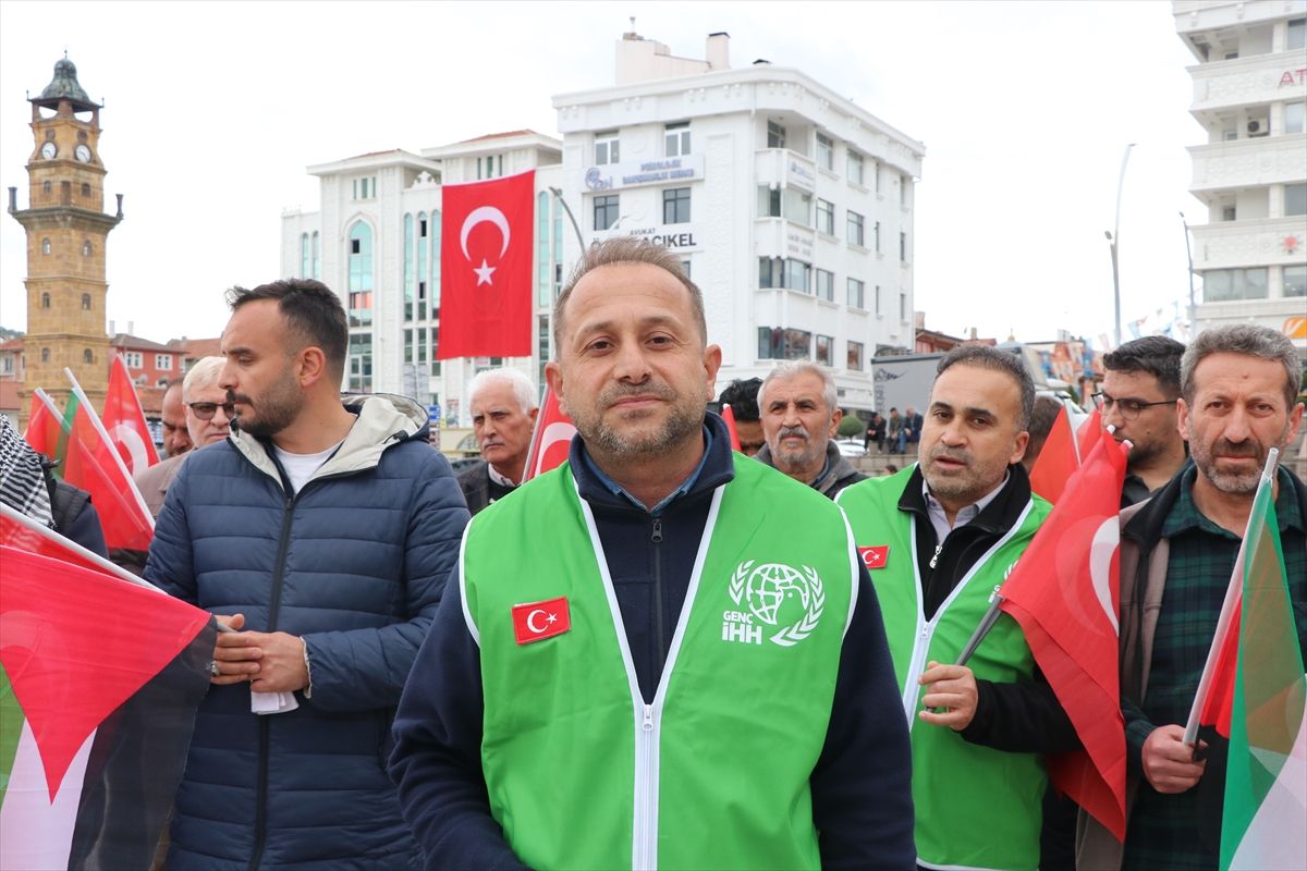Yozgat’ta İsrail Saldırısına Protesto