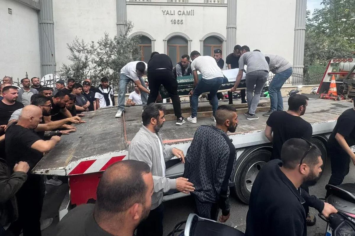 Yüksek ses tartışmasında can veren esnafın cenazesi çekici üstünde taşındı