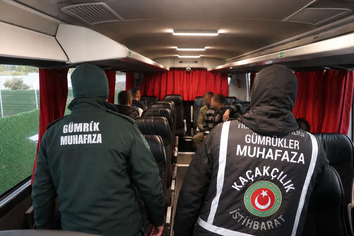 Edirne’de 4 Kaçak Göçmen Yakalandı