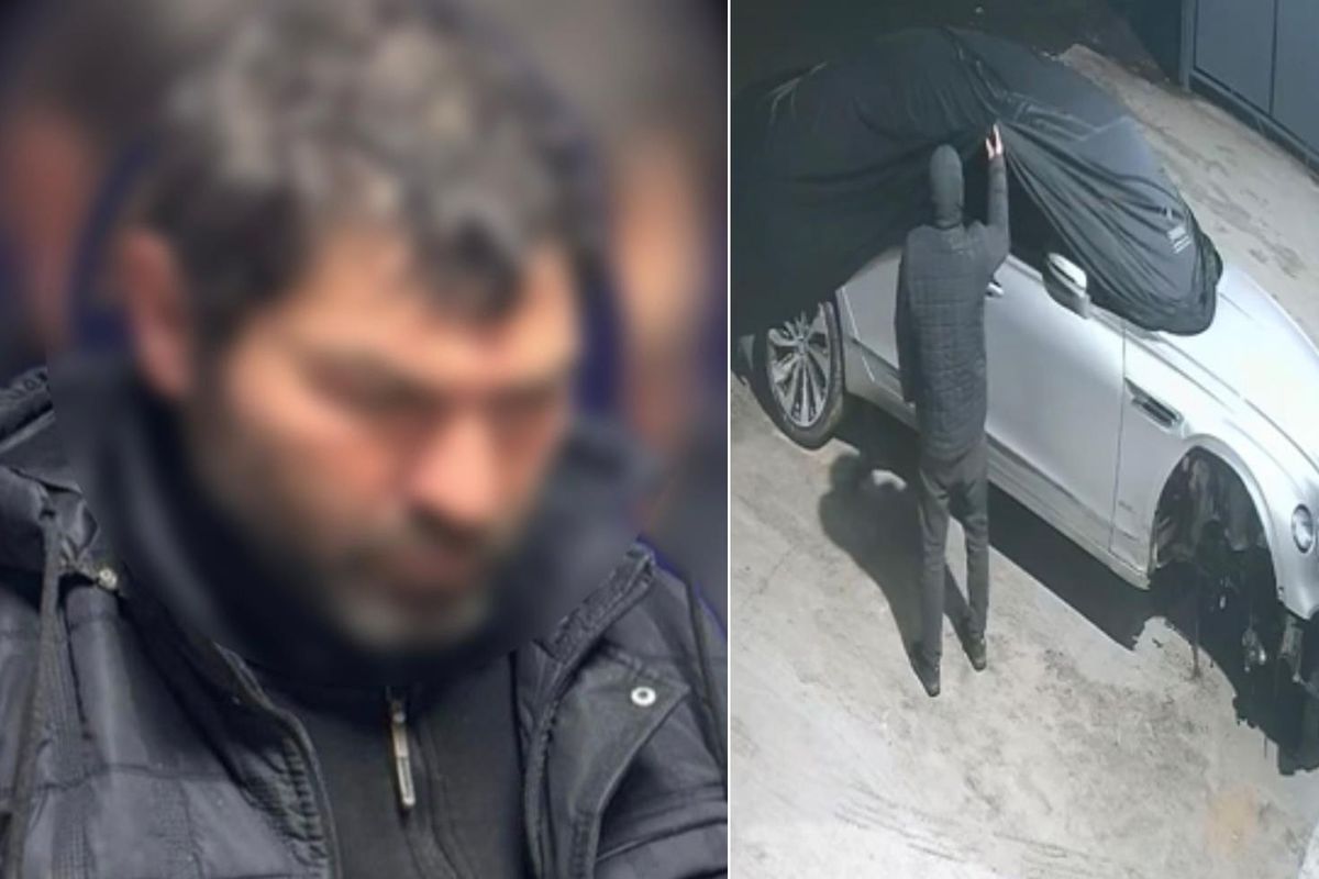 40 milyonluk lüks otomobilin altın amblemi çalındı