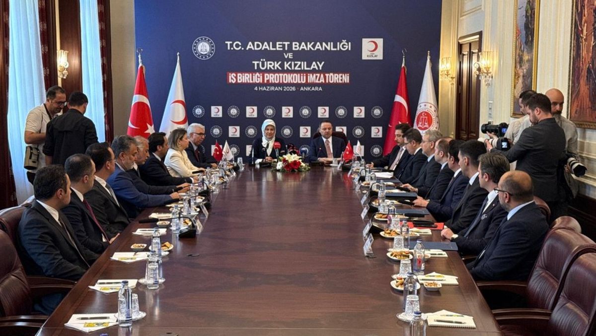 Adalet Bakanlığı ve Kızılay’dan İş Birliği Protokolü